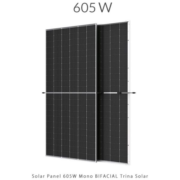 پنل خورشیدی 705 وات مونوکریستال N-Type TOPCon Bifacial برند Trina solar