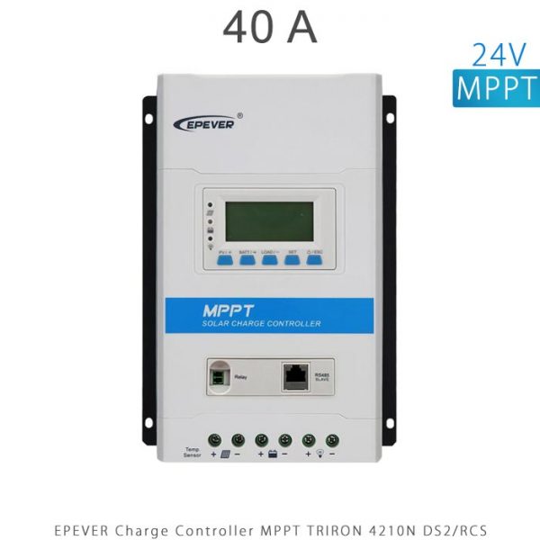 شارژ کنترلر 40A و 24V سری MPPT مدل TRIRON 4210N برند EPEVER